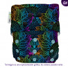 Pañal G4 estampado Ecopipo. Broches. Mandalas.