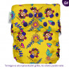 Pañal G4 estampado Ecopipo. Broches. Muñequitas.