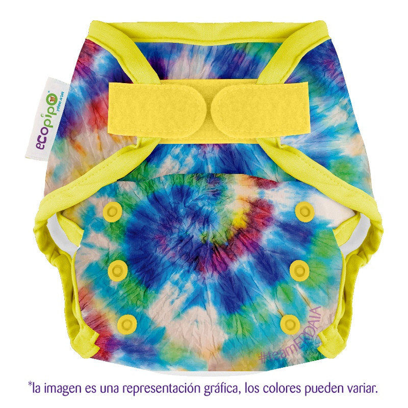Cubierta UT estampada Ecopipo. Hippie.
