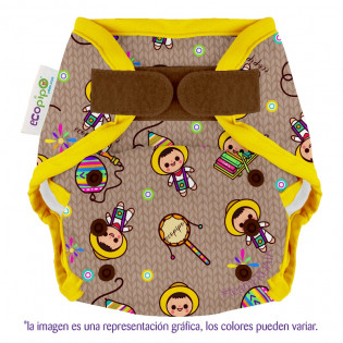 Cubierta UT estampada Ecopipo. Juguetitos.