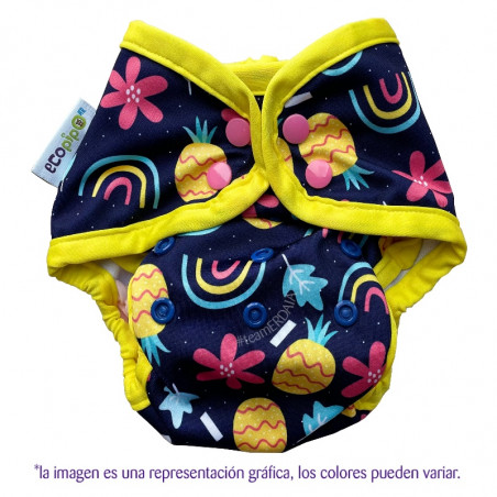 PAÑALES PARA NATACIÓN ALBERCA PLAYA NIÑOS BEBÉSPañal natación bebé Verano. Estampado. Ecopipo.