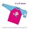 Playera natación 6-12 meses Sirenitas. CH. Ecopipo.