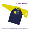 Playera natación 6-12 meses Verano. CH. Ecopipo.