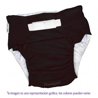Pañal Especial 80 - 110kg Jumbo. Talla 40 A 44. Negro. Jumbo Talla 40-44. 80-110 Kg PAÑALES ECOLÓGICOS PREMIUM