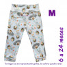 Leggings 6 a 24 meses Astronautas. M.