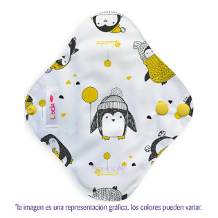 Pantiprotector Lubella. Pingüinos.