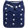 Pañal Alva Baby. Liso. B35A Azul-Morado