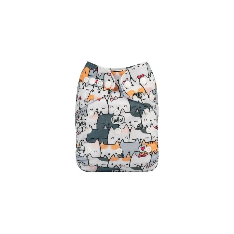Pañal Alva Baby. Estampado. H286 Gatitos