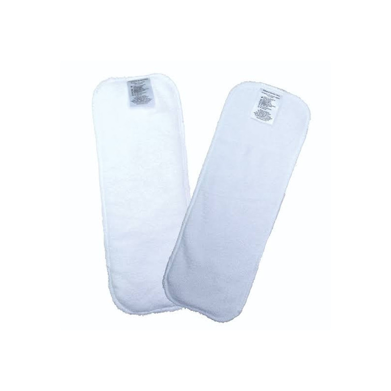 G3 Juego de absorbentes cortos Ecopipo. Bambú/Microfibra ABSORBENTES PAÑALES ECOLÓGICOS PREMIUM